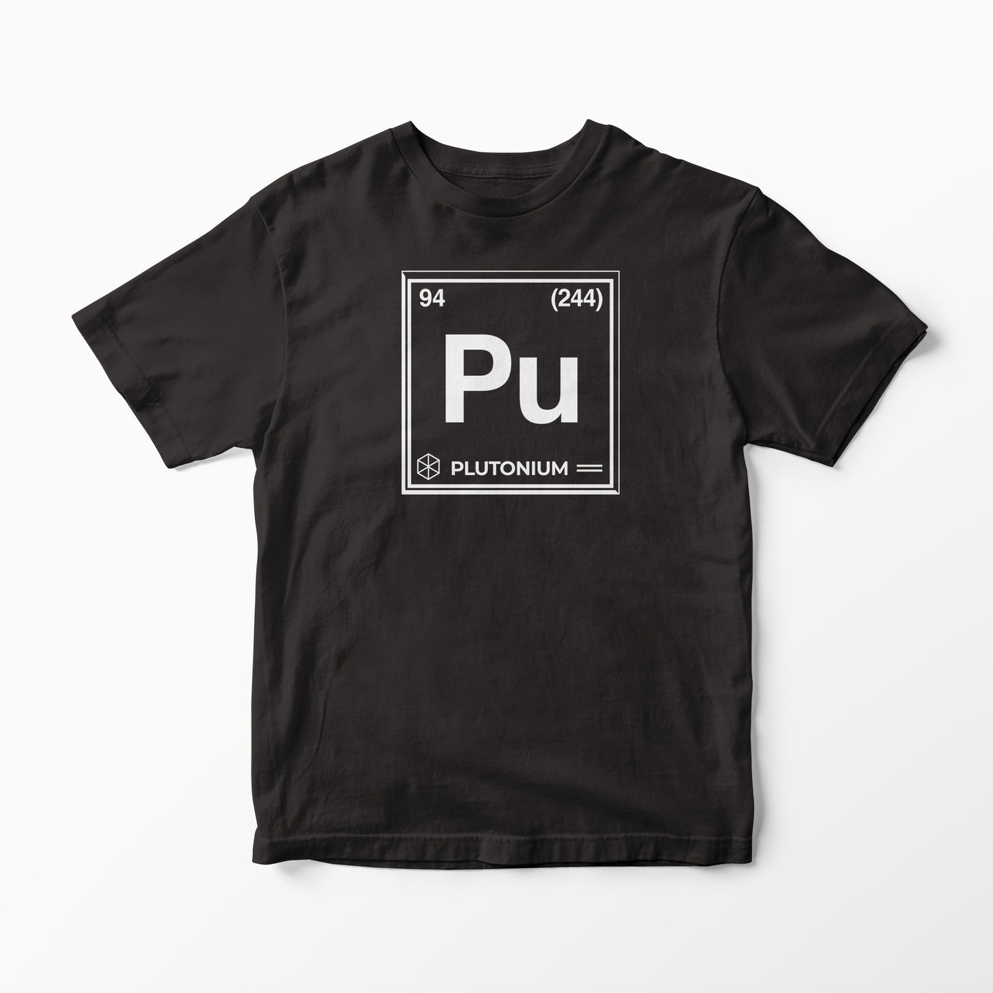 PERIODIC TABLE SERIES PU PLUTONIUM ELEMENTAL T-SHIRT TEE VINYL HEAT PRESS ORIGINAL ART