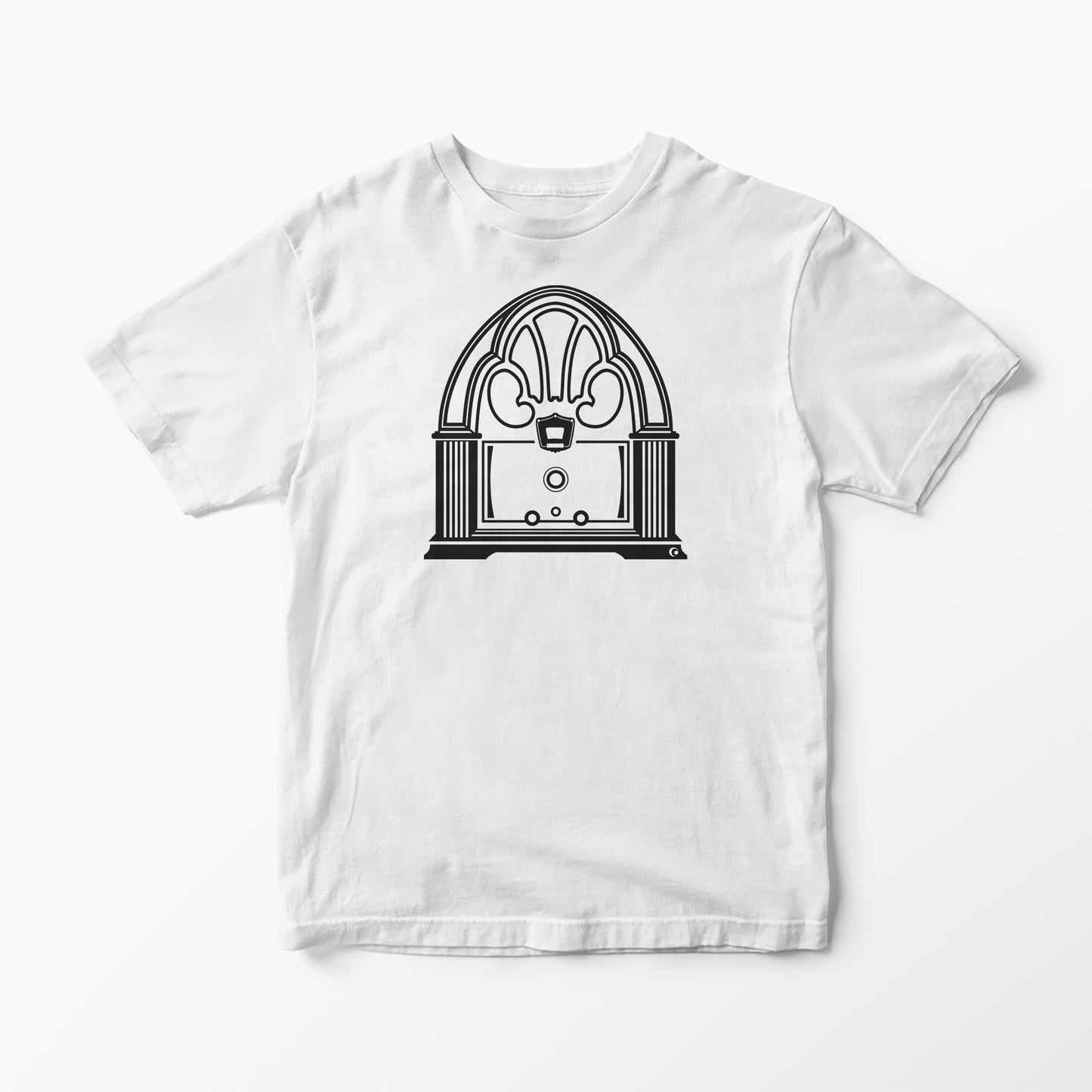 RETRO RADIO SERIES VINTAGE PHILCO 1940’S T-SHIRT TEE VINYL HEAT PRESS ORIGINAL ART