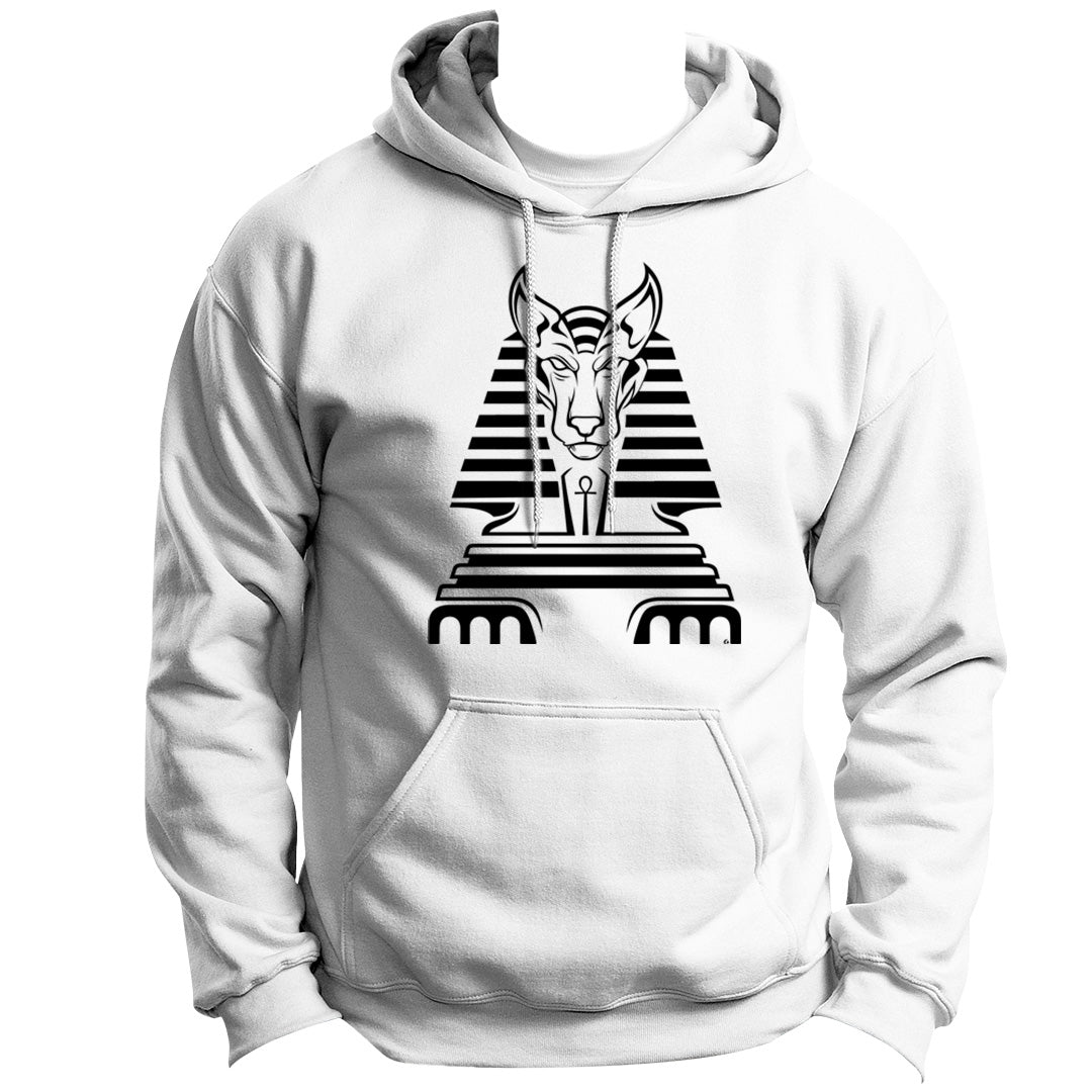 ANCIENT SERIES JACKEL SPHINX  HOODIE PULLOVER VINYL HEAT PRESS ORIGINAL ART