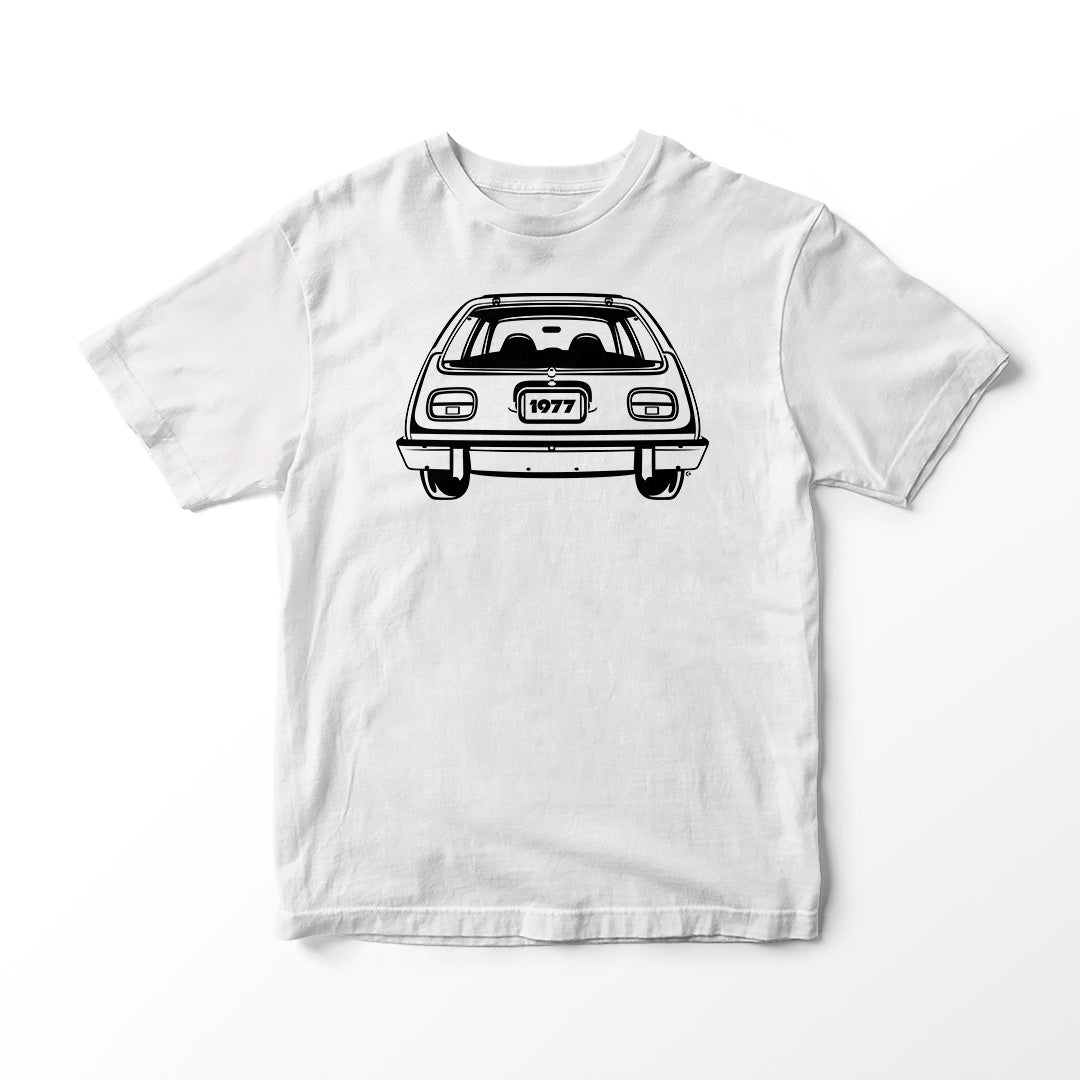 CAR BACK SERIES AMC GREMLIN 1977 T-SHIRT TEE VINYL HEAT PRESS ORIGINAL ART