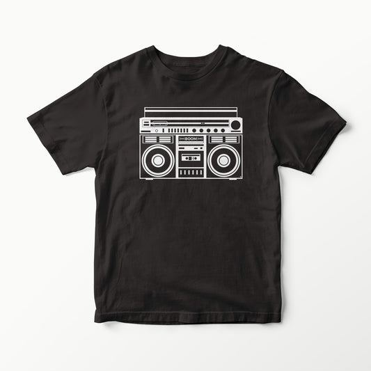 RETRO RADIO SERIES BOOMBOX T-SHIRT TEE VINYL HEAT PRESS ORIGINAL ART