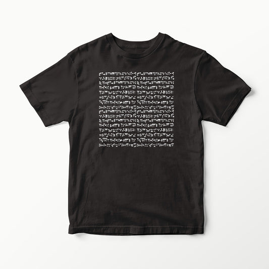 ANCIENT SERIES SUMERIAN CUNIFORM TABLET T-SHIRT TEE VINYL HEAT PRESS ORIGINAL ART